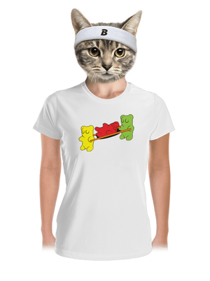 dámske športové tričko