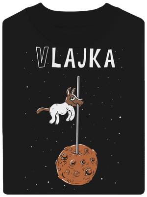 Vlajka unisex mikina bez kapucne Black