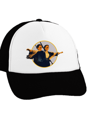 Titanic šiltovka truckerka Black cap