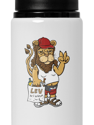 Lvíček flaša na vodu White