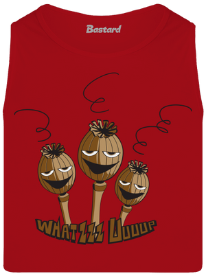 Makovica pánske tielko Red