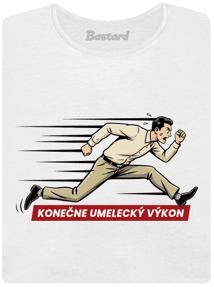 Umelecký výkon dámske tričko White