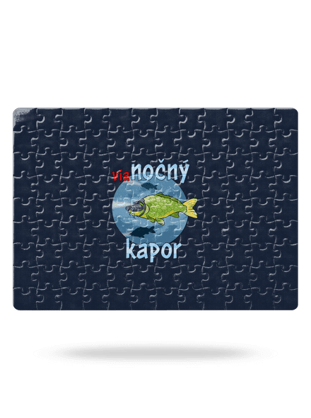 Vianočný kapor puzzle White