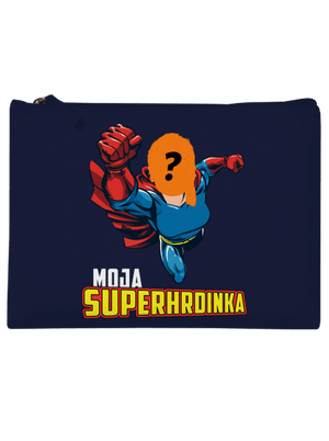 Moja superhrdinka taštička French Navy