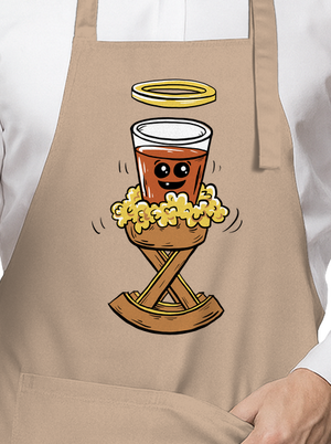 Panáčik v jasličkách zástera Rope