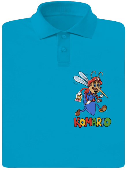 Komario pánska polokošeľa Blue Atol