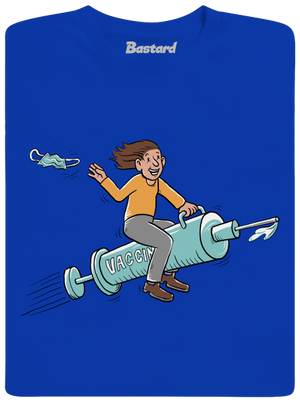 Oslobodenie pánske dlhý rukáv Royal Blue