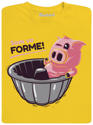 Vo forme pánske tričko Gold