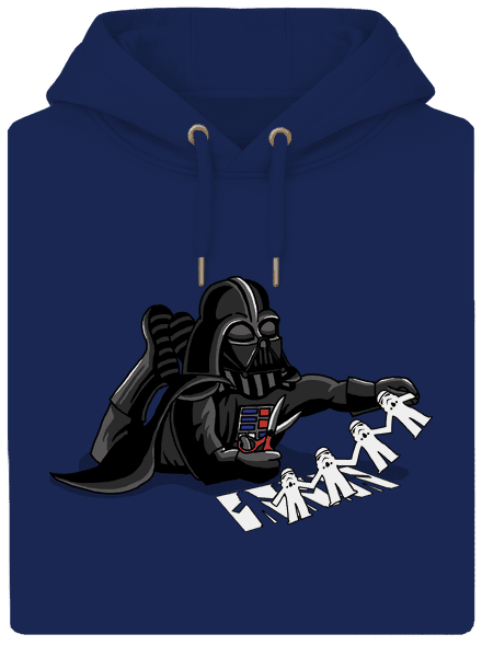 Klonovanie trooperov unisex mikina premium Navy