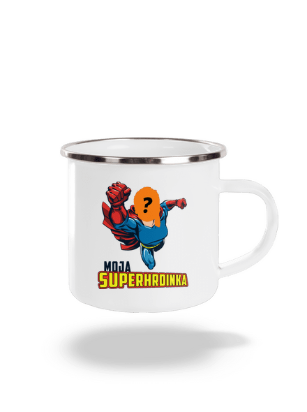 Moja superhrdinka plecháčik White
