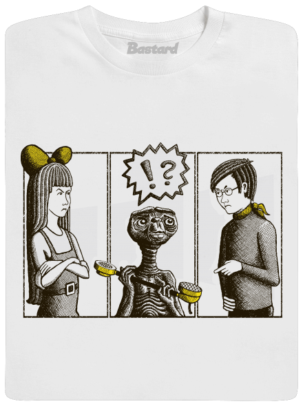 E. T. volať domov detské tričko White