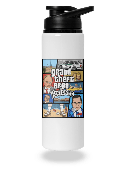 Královec flaša na vodu White