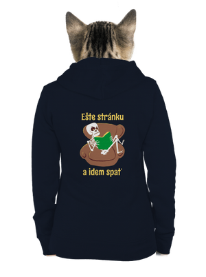 Ešte stránku dámska mikina na zips Navy Mal