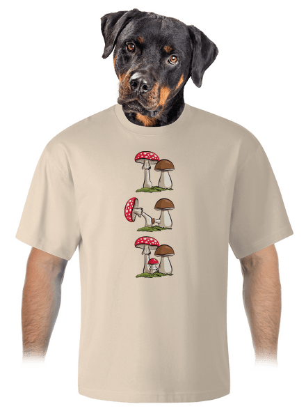 Z hubárskej kroniky unisex tričko oversized Almond