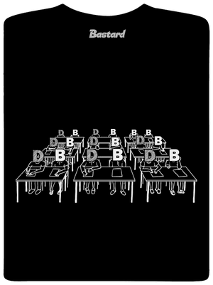 Cimrman: Debil, blbeček pánske dlhý rukáv Black