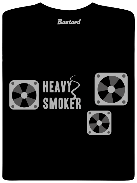 Heavy smoker detské tričko Black