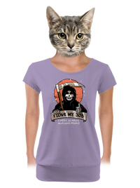 dámske tričko s lemom