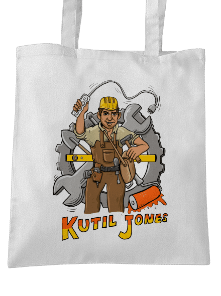 Kutil Jones taška White