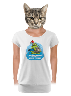 dámske tričko s lemom