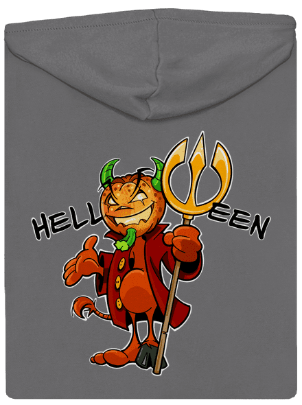 Helloween dámska mikina na zips Steel Gray