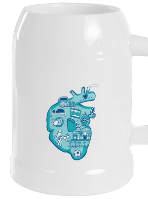 Srdce bije pre polliter White