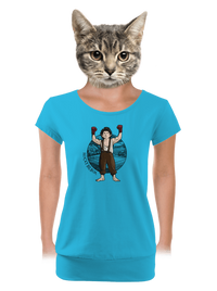 dámske tričko s lemom