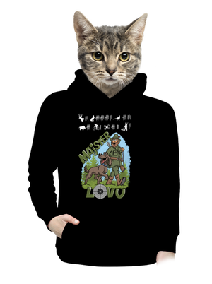 dámska mikina klokanka
