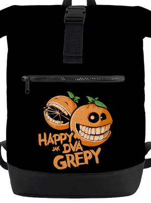 Happy grepy batoh Black