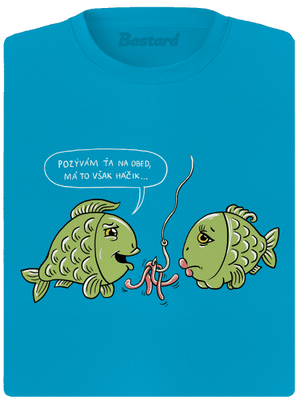 Háčik dámske športové tričko Blue Atol