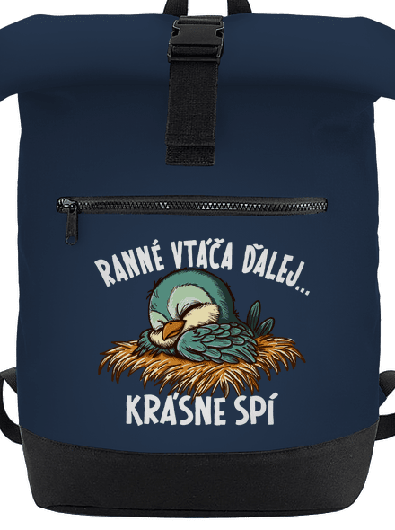 Ranné vtáča spí batoh French Navy