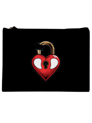 Zámok lásky taštička Black