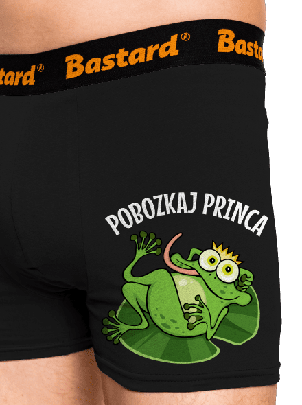 Pobozkaj princeznú a princa boxerky Black