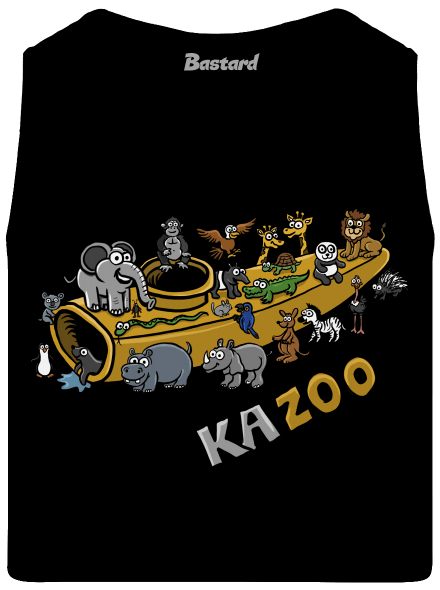 KaZoo pánske tielko Black