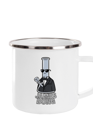 James Bong plecháčik White