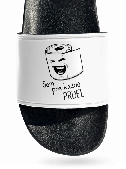 Prdel šľapky White