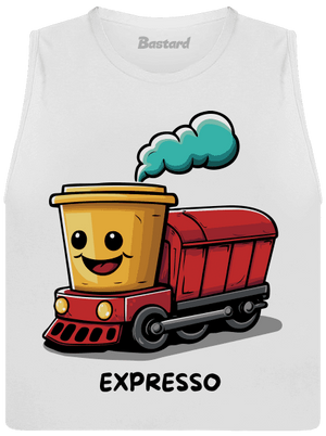 Expresso dámske tielko voľné White