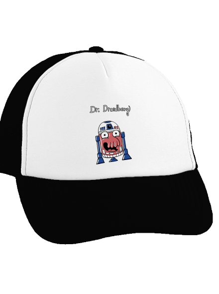 Dr. Droidberg šiltovka truckerka Black cap