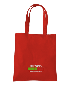 Premýšľam taška Bright Red