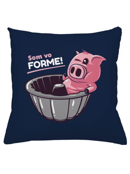 Vo forme vankúš Dark Navy