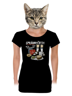 dámske tričko s lemom