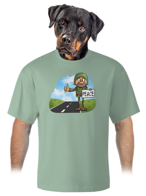 unisex tričko oversized