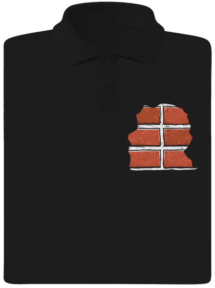 Tehly pánska polokošeľa Black