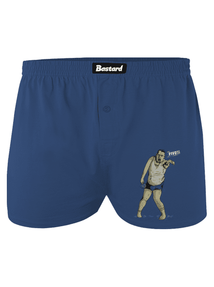 Beer zombie pánske trenky Blue