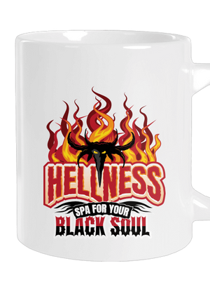 Hellness veľký hrnček White