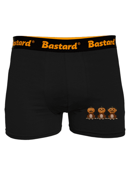 Halloween opičky boxerky Black