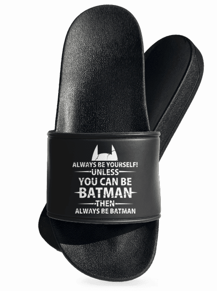 Batman šľapky Black