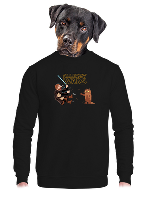 unisex mikina bez kapucne