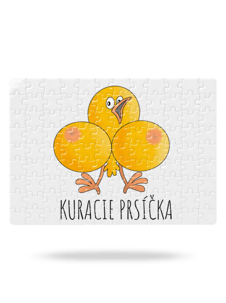 Kuracie prsíčka puzzle White
