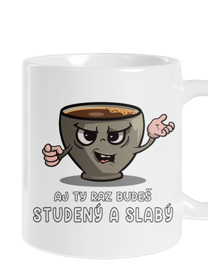 Studená káva klasický hrnček White