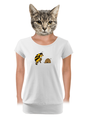 dámske tričko s lemom